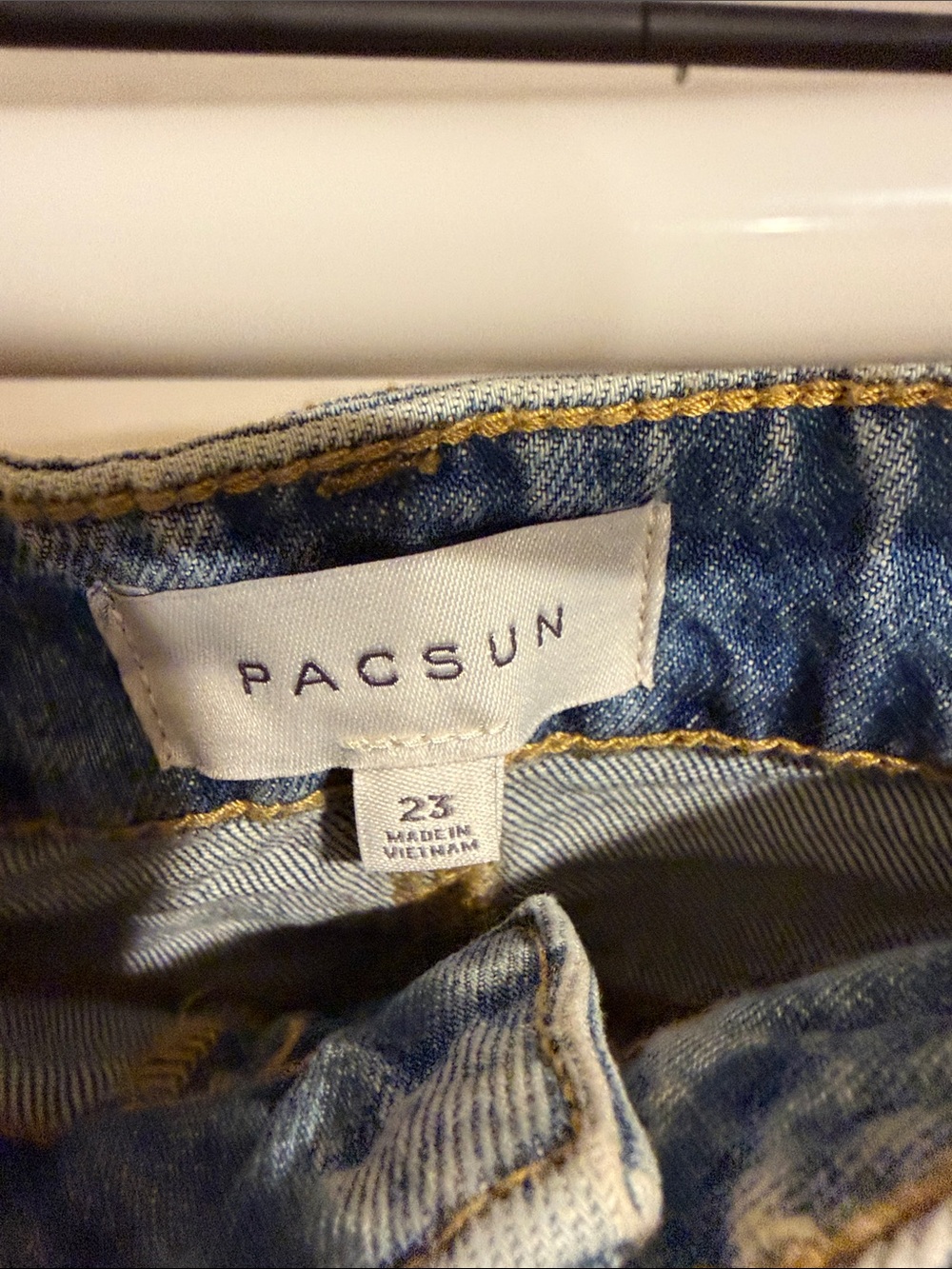 PacSun Light Blue Denim Mini Skirt - Picture 6 of 6